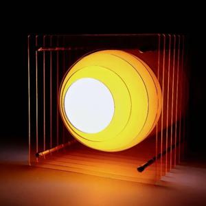 DIY 아크릴 천층 램프 달 램프 데스크탑 장식 서스펜션 분위기 조명 방 소품 홈 데코 야간 조명 선물