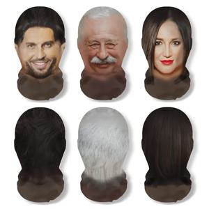 3D 인쇄 실제 사람 마스크 재미 있은 360도 풀 페이스 마스크 코스프레 인터넷 연예인 소품 탄성 메쉬 발라크라바 헤드 커버