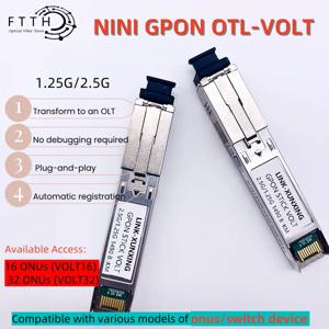 미니 GPON OLT 스틱 VOLT 모듈 SFP1.25G/2.5G OLT 광 모듈 플러그 앤 플레이 원 모듈 OLT SFP 광 모듈 16/32온우스 지원