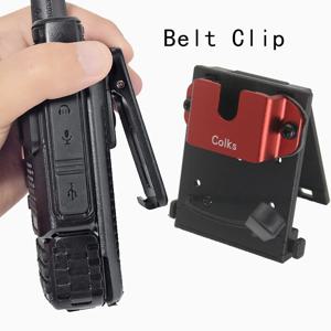 전술 경찰 라디오 홀스터 벨트 액세서리 경찰 법 집행 워키 토키 홀더 용 듀티 벨트 클립이있는 헤비 듀티 홀더