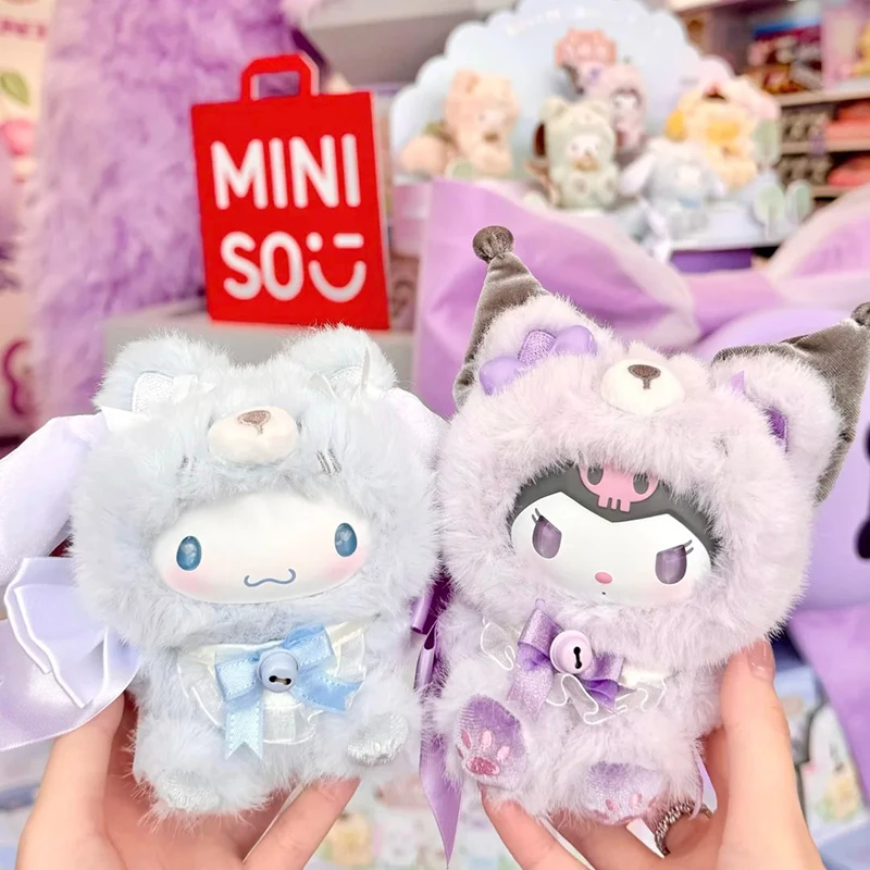 MINISO 폭스 아일랜드 시리즈 비닐 블라인드 박스 장난감 - 귀여운 만화 헬로 키티 쿠로미 펜던트 성인과 어린이를위한 유행 수집품