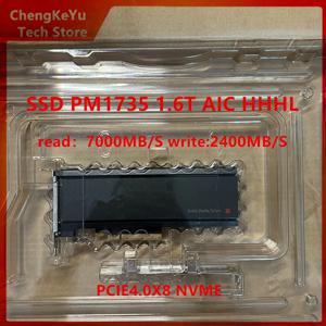 새로운&오리지널 서버 엔터프라이즈 솔리드 스테이트 드라이브 PM1735 1.6T AIC 카드 PCIe 4.0X8 HHHL SSD 삼성용