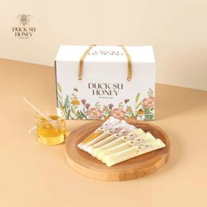 [덕수벌꿀] 국내산 스틱 사양꿀 30/50/100포 아카시아 야생화 중 택 1