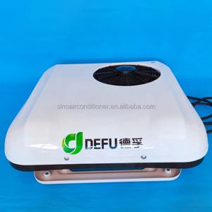 차량용 캐빈 에어컨 시스템 12V 24V 트럭 전기 냉방 루프탑 에어컨 (밴용)