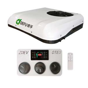 차량용 루프탑 고효율 배터리 전기 자동 12v 24v 에어컨 시스템 (자동차, RV, 트럭용)