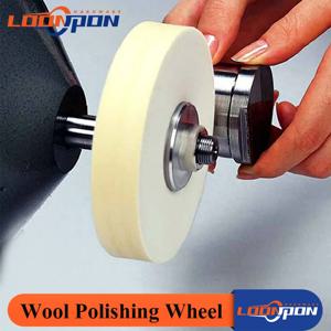 양모 펠트 연마 그라인딩 휠 버핑 폴리셔 패드 로타리 도구 3 ~12 인치