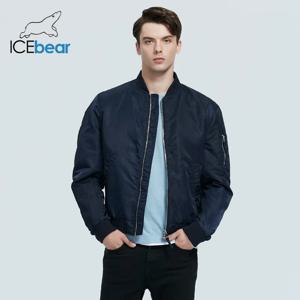 ICEbear-고품질 남성용 짧은 재킷, 고품질 브랜드 패션 비행 코트, MWC20706D, 2022 가을 신상