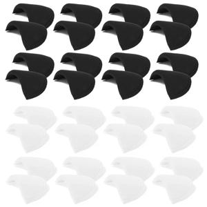 조절 가능한 분리형 어깨 패드 티셔츠 3 쌍, 폼 스폰지 어깨 패드 여성 남성 재킷 블레이저 의류 의류 액세서리