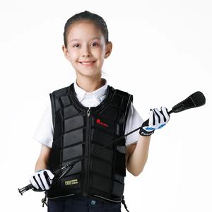어린이 라이딩 조끼, 야외 스포츠 신체 보호 조끼, 소년 승마 안전 가드, 소녀 승마 신체 보호