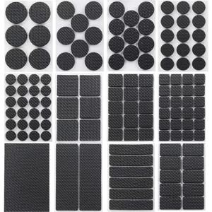 미끄럼 방지 자체 접착 가구 고무 테이블 의자 피트 패드 라운드 스퀘어 소파 의자 다리 끈적 패드 바닥 보호기 매트