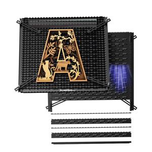 ATOMSTACK MAKER F3 매트릭스 레이저 벌집 작업대, 금속 벌집 보호 플레이트, 레이저 조각기용 레이저 베드, 460x425mm