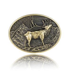 Western Cowboy Return to the Ancients 벨트 버클 - 세련되고 독특한 세련된 허리 액세서리 남성과 여성