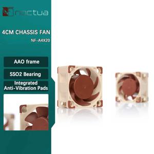 Noctua NF-A4x20 40mm 컴퓨터 케이스 팬 5V/12V PWM/FLX CPU 냉각 팬 자동 지능형 온도 제어 초소형 팬