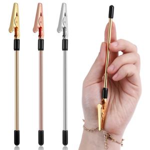 3 색 금속 팔찌 도우미 도구 후크 예쁜 팔찌 도우미 쉬운 보석 착용 도구 팔찌 목걸이에 대한 보조 지원