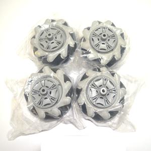 RC 탱크 다양한 부품 V3 80mm 메카넘 휠 및 브래킷 및 인코더 모터 및 컨트롤러 Arduino 로봇 용 DIY 키트 로봇 자동차 용