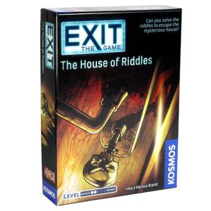 EXIT: The House of Riddles - 독특한 탈출실 게임 - 1-4인용 - 퍼즐 해결 전략 보드 게임