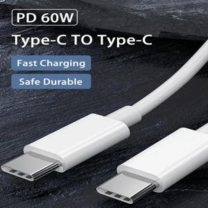 PD 60W USB C to USB 타입 C 케이블 고속 충전 데이터 케이블 아이폰 16 15 16Pro 15Pro 화웨이 삼성 샤오미 데이터 라인 1M 1.5M 2M