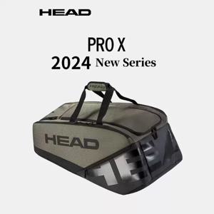 HEAD PROX 시리즈 테니스 라켓 가방 12팩 대용량 스포츠 배낭 신발 수납 공간 라켓 가방(Thermoguard 라이닝 포함)