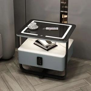 충전 현대 나이트 스탠드 침실 스마트 드레싱 커피 침실 침대 옆 테이블 사이드 메사 드 노체 인텔리헨테 침대 옆 테이블