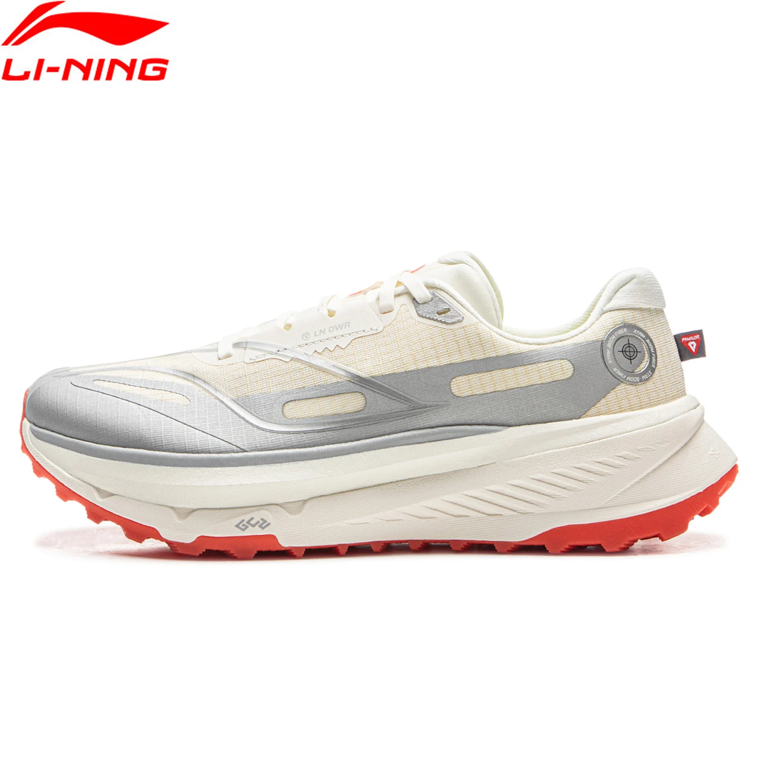 Li-Ning 남성 DI LU 2 트레일 러닝화 XTRM-BOOM FIBER 쿠션 LN DWR 발수성 LiNing 미끄럼 방지 스포츠 신발 ARNV009