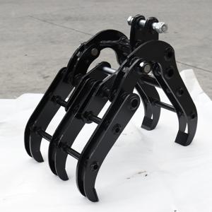 기계 목재 그랩 버킷, 굴삭기 액세서리, 굴삭기 부착물, 그랩 버킷