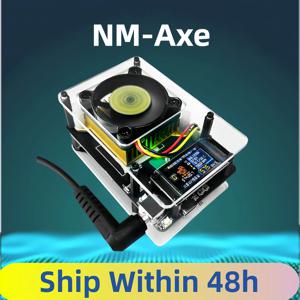 Bitcoins NMMiner NMAxe 공식 Ultra BM1366 ASIC 칩 솔로 복권 광부 500Gh/s 디스플레이가 포함된 완전 오픈 소스 가정용