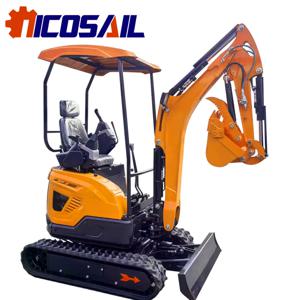 공장가 소형 굴삭기 편안하고 효율적인 저소비 전 세계 판촉 활동