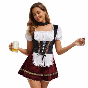2025년 뉴 뮌헨 맥주 축제 의상 바이에른 전통 여성복 민족 의상 전통 무대 의상 중국 제조업체