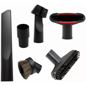 6개 진공 청소기 부속품 교체용 1 1/4인치 & 1 3/8인치 진공 액세서리 브러시 노즐 틈새 청소기구 진공 청소기 액세서리
