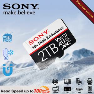 SONY Class10 메모리 카드 고속 미니 SD 카드 64GB 128GB 256GB 512GB 1TB 2TB TF 플래시 카드