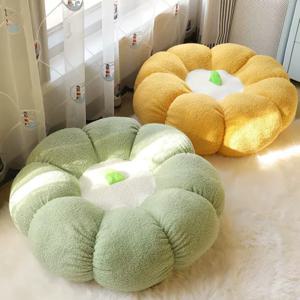 호박 모양의 홈 쿠션