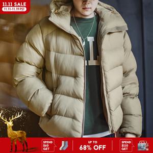 마덴 남성용 후드 코튼 패딩 재킷 퀼팅 퍼퍼 숏 코트 아웃도어 방수 방풍 따뜻한 소프트 재킷 가을 겨울용