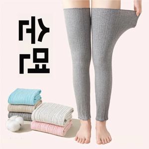 두꺼운 순면 무릎 보호대 남녀 공용 쿨링룸 수면용 루즈핏 타이트하지 않은 따뜻한 무릎 보호 긴 디자인 가정용
