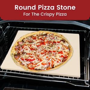 대형 피자 스톤 직사각형 피자 스톤 12x15인치 균일한 열 분포 청소 용이 코디에라이트 베이킹 스톤 오븐 그릴용