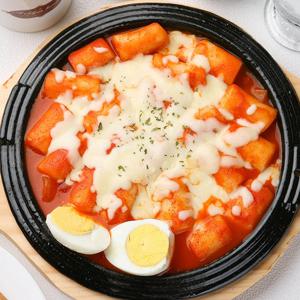 늘바른 대구 신천동 떡볶이(밀떡200g+분말소스50g)+코다노 모짜렐라치즈27g2팩