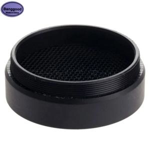 전술 40mm 반사 방지 Killflash 차양 보호대 렌즈 코브 캡 빨간 점 시력 광학 범위 금속 메쉬 보호 커버