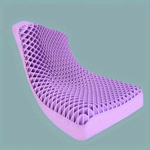 펙틴 베개 통기성 공기층 TPE 베개 물로 세탁 가능, 제로 압력 자궁 경부 목 베개 라텍스 성인 싱글 베개