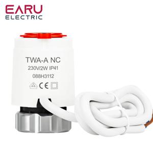 1/5/10 Pcs AC 230V 정상 폐쇄 NC M30 * 1.5mm 바닥 난방용 전기 열 액추에이터 TRV 온도 조절 라디에이터 밸브