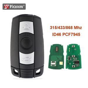 315/433/868Mhz ID46 PCF7945 칩 원격 자동차 키 BMW X5 X6 E60 E61 E90 E70 E71 E87 Z4 E91 E92 E82 E88 E89 E72 1 3 5 6 시리즈