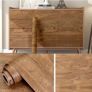 흰색 나무 껍질과 스틱 종이 가구용 장식용 자체 접착 필름 실제 나무 촉각 감각 표면 청소가 용이함