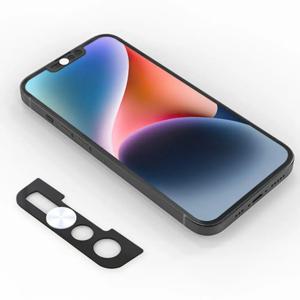 휴대폰 전면 카메라 슬라이더 렌즈 스티커, 아이폰 14, 14 프로 맥스 플러스, 안티 스파이 폰 렌즈, 프라이버시 캡, 아이폰 14 시리즈용, 3 개