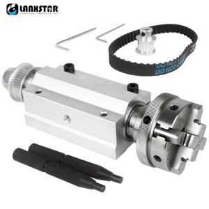 미니 선반용 스핀들 어셈블리, 목공 구슬 기계 50/63, 3 턱, 4 턱 척 스핀들 어셈블리