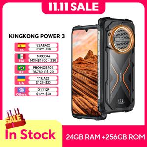 Cubot KingKong Power 3, 견고한 스마트폰 안드로이드 14, 123dB 스피커, Helio G99, 120Hz 6.72인치 화면, 최대 24GB RAM 확장, 256GB ROM, 10200mAh 배터리, 100MP 카메라, NFC, android smartphone