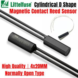 하이 퀄리티 방수 GPS-01 라운드 마그네틱 접점 리드 스위치, 평상시 열림, 4*20mm 자석 제어 유도 거리 센서