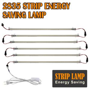 1X - 12X LED 튜브 빛 30/40/50cm 고휘도 나이트 바 2835 스트립 에너지 절약 램프 홈 부엌 캐비닛 벽 장식