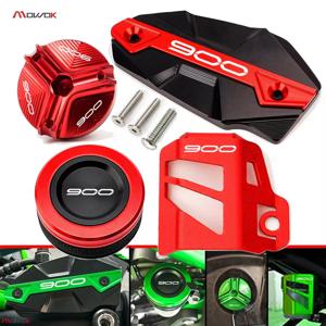 KAWASAKI Z900 Z 900 2017-2022 2023 2024 2025 오토바이 브레이크 유체 실린더 마스터 저수지 오일 필러 캡 가드 Z 900