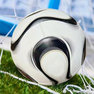 1Pc 프리미엄 PU 가죽 축구공: 성인 훈련 및 대회를 위한 이음매 없고 고탄성, 내구성(사이즈 5)