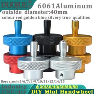 직경 40mm CNC 널링 슬라이딩 테이블 스크류로드 손잡이 크랭크 10mm 회전 핸들 양각 스테퍼 모터 포지셔닝 핸드 휠