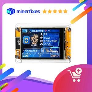 새로운 nerdminer v3 2.8인치 BTC 솔로 복권 Nerd miner 암호화 광부 Bitcoin Miner Solo Mining Machine