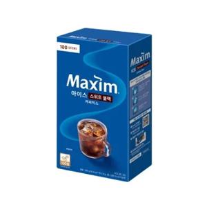 맥심 블랙 아이스 커피 110T (100Tx10T) 동서식품 스위트